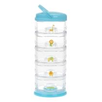 Sistema de armazenamento de alimentos Innobaby Packin' Smart 5 Cups Blue