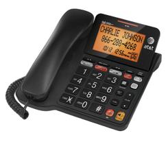 Sistema de atendimento com fio AT&T com tela grande
