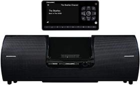 Sistema de áudio SiriusXM SXSD2 Portable Speaker Dock e rádio via satélite SiriusXM SXEZR1V1 Onyx EZR com kit de veículo com 3 meses de serviço grátis com assinatura (pacote)