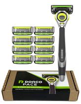 Sistema de barbear DORCO Pace 6 Pro 3D Motion 1 alça + 9 cartuchos