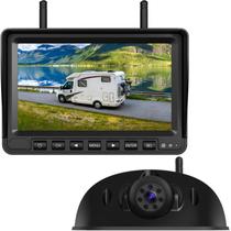 Sistema de Cámara de Reversa Inalámbrica eRapta AW7Y5 para RV de 7'' 1080P