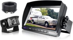 Sistema de câmera de backup ZEROXCLUB HD com fio Chip CCD IP69