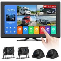 Sistema de Câmera de Ré Venluna 10,1" 4K Touch 4CH 1080P