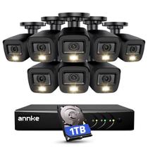 Sistema de câmera de segurança ANNKE E200 8CH DVR 8x 2MP IP67 1TB Sistema de câmera de segurança ANNKE E200 8CH DVR 8x 2MP IP67 1TB