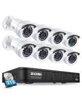 Sistema de câmera de segurança doméstica ZOSI H.265+ 5MP 3K Lite 8CH DVR Sistema de câmera de segurança doméstica ZOSI H.265+ 5MP 3K Lite 8CH DVR