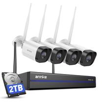 Sistema de Câmeras de Segurança ANNKE 4K 16 Canais com HD de 2 TB e WiFi Sistema de Câmeras de Segurança ANNKE 4K 16 Canais com HD de 2 TB e WiFi