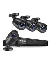 Sistema de Câmeras de Segurança ZOSI 8CH DVR 4x1080p 24LED IR Sistema de Câmeras de Segurança ZOSI 8CH DVR 4x1080p 24LED IR