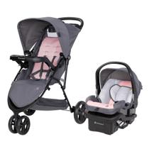 Sistema de Carrinho de Bebê Baby Trend Venture 3 Rodas Rosa Sistema de Carrinho de Bebê Baby Trend Venture 3 Rodas Rosa