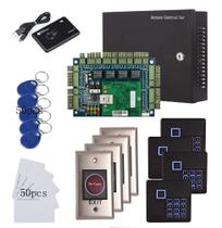 Sistema de controle de acesso de segurança MENGQI-CONTROL 4 portas RFID