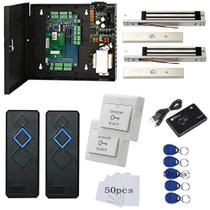 Sistema de controle de acesso MENGQI-CONTROL 2 portas, 600 libras, magnético