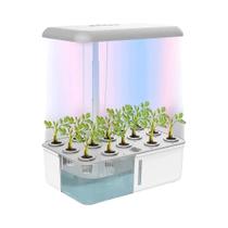 Sistema De Cultivo Hidropônico Inteligente Para Interiores Com Luz LED De Crescimento, Bomba