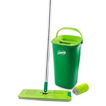 Sistema de esfregões e baldes de microfibra Libman Rinse 'n Wring Sistema de esfregões e baldes de microfibra Libman Rinse 'n Wring