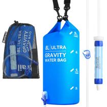 Sistema de Filtración de Agua Burtrail 8L para Camping y Senderismo Bolsa de 2 Galones Sistema de Filtración de Agua Burtrail 8L para Camping y Senderismo Bolsa de 2 Galones