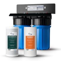Sistema de filtragem de água iSpring WGB21B-CPB 2 estágios para toda a casa