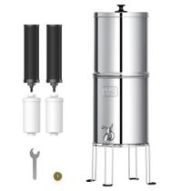 Sistema de filtro de água AQUA CREST Gravity 304 em aço inoxidável