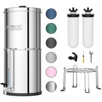 Sistema de filtro de água Purewell 3-Stage Gravity Fed 8.5L Sistema de filtro de água Purewell 3-Stage Gravity Fed 8.5L