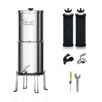 Sistema de filtro de água Purewell PW-MKS 1.5L de 3 estágios com 2 filtros Sistema de filtro de água Purewell PW-MKS 1.5L de 3 estágios com 2 filtros