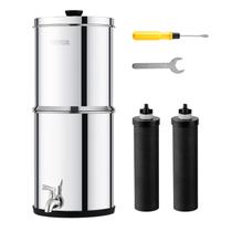 Sistema de filtro de água VEVOR Gravity-fed 304 Stainless-Steel