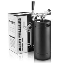 Sistema de Grifo Growler TMCRAFT 3.8L Presurizado en Acero Inoxidable