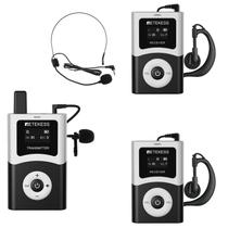 Sistema de guia turístico Retekess T130U (4ª geração T130) com microfone e alto-falante Sistema de guia turístico Retekess T130U (4ª geração T130) com microfone e alto-falante