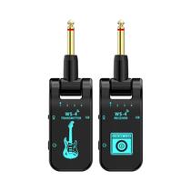 Sistema De Guitarra Sem Fio 2.4G Conjunto De Transmissor E Receptor Para Guitarra Elétrica E Baixo