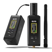 Sistema de guitarra sem fio HHLPRO UHF com antena de alcance de 260 pés Sistema de guitarra sem fio HHLPRO UHF com antena de alcance de 260 pés