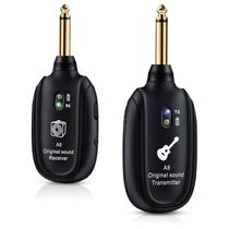 Sistema de guitarra sem fio INGPARTNER A8 UHF 2 modos de alcance de 100m