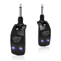 Sistema de Guitarra Sem Fio JOYO JW-03 - 2,4 GHz - 4 Canais
