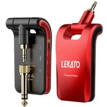 Sistema de guitarra sem fio LEKATO 2.4GHz 6 canais recarregável Sistema de guitarra sem fio LEKATO 2.4GHz 6 canais recarregável