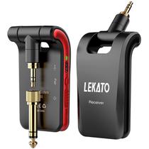 Sistema de guitarra sem fio LEKATO WS-60 2,4 GHz 6 canais preto Sistema de guitarra sem fio LEKATO WS-60 2,4 GHz 6 canais preto