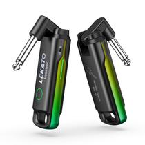 Sistema de guitarra sem fio LEKATO WS-70 UHF 70 canais verde Sistema de guitarra sem fio LEKATO WS-70 UHF 70 canais verde