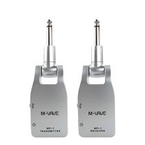 Sistema De Guitarra Sem Fio M-VAVE WP-1 Transmissor Receptor 2.4G Recarregável Alcance De 30M