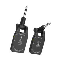 Sistema De Guitarra Sem Fio Recarregável 2.4G 6 Canais Conjunto Receptor Transmissor De Áudio Para - others