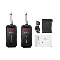 Sistema De Guitarra Sem Fio Recarregável M-VAVE WP-5G 5.8G Transmissor E Receptor De Áudio Com Cabo