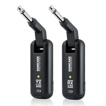 Sistema De Guitarra Sem Fio Recarregável SONICAKE 5.8GHz 50m Transmissor E Receptor De Áudio QWS-20