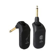 Sistema de Guitarra Sem Fio Recarregável - Transmissor e Receptor de Áudio USB