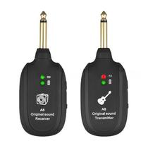 Sistema De Guitarra Sem Fio Uhf Recarregável, Transmissor, Receptor, Acessórios Para Instrumentos - others