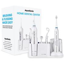 Sistema de higiene bucal Aquasonic Home Dental Center White Sistema de higiene bucal Aquasonic Home Dental Center White