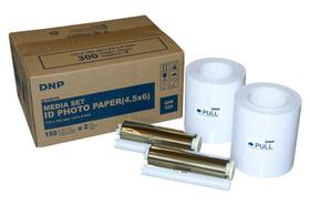 Sistema de impressão Media DNP IDW520 4,5x6 150 impressões, pacote com 2 Sistema de impressão Media DNP IDW520 4,5x6 150 impressões, pacote com 2