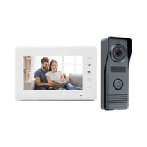 Sistema De Intercomunicação Por Vídeo De 7 Polegadas M73T, Câmera De Porteiro Eletrônico Para Casa,