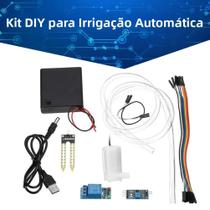 Sistema De Irrigação Automática Com Autoirrigação DIY Para Jardim Com Sensor De Umidade Do Solo E Sistema De Irrigação Automática Com Autoirrigação DIY Para Jardim Com Sensor De Umidade Do Solo E
