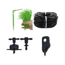 Sistema De Irrigação Automática Por Gotejamento Para Plantas Em Vasos, Kit De Jardim E Estufa Com