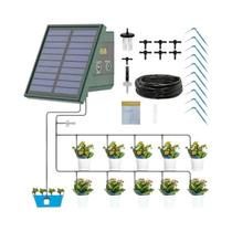 Sistema De Irrigação Automática Por Gotejamento Solar Para Canteiros Elevados, Estufas, Jardins De Sistema De Irrigação Automática Por Gotejamento Solar Para Canteiros Elevados, Estufas, Jardins De