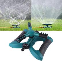 Sistema de irrigação de gramado, aspersor de jardim, aspersor de água rotativo automático de 360, pulverizador de 3 braços, aspersor de jardim de 3 braços, sistema de irrigação para jardim, gramado, quintal, parque de plantas de capim Sistema de irrigação de gramado, aspersor de jardim, aspersor de água rotativo automático de 360, pulverizador de 3 braços, aspersor de jardim de 3 braços, sistema de irrigação para jardim, gramado, quintal, parque de plantas de capim
