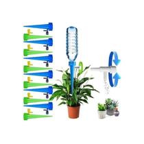 Sistema de irrigação por gotejamento contém 12 unidades para cultivo de plantas