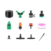 Sistema De Irrigação Por Gotejamento Micro De 50M Com Gotejadores Ajustáveis E Mangueira Para Jardim Sistema De Irrigação Por Gotejamento Micro De 50M Com Gotejadores Ajustáveis E Mangueira Para Jardim