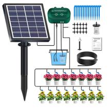 Sistema De Irrigação Por Gotejamento Solar Inteligente Para Exterior Com Bateria De 1800mAh E