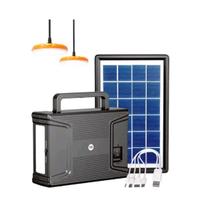 Sistema de Luz Solar Recarrega o celular Com Lâmpadas Led