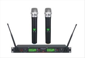 Sistema de Microfone Portátil Sem Fio GTD Audio G-733 UHF