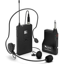 Sistema de microfone sem fio FIFINE K037B com fone de ouvido e lapela Sistema de microfone sem fio FIFINE K037B com fone de ouvido e lapela